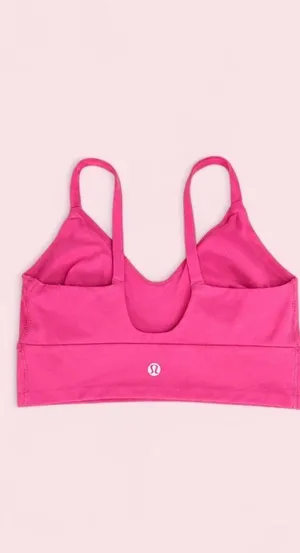 Lululemon Align Bra *Light Support, A/B Cup (Size S / 4-6) in Sonic Pink / Magenta 💗✨ thumbnail 5