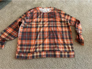 d05 Woman top shirt sweater blouse size 2xl fall colors thumbnail 1