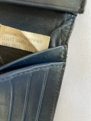 Bottega Veneta Vintage Dark blue Long Wallet thumbnail 7