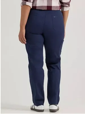 Lee Ultra Lux Comfort With Flex-To-Go Loose Utility Pant (Plus), 20w, Nwt thumbnail 2
