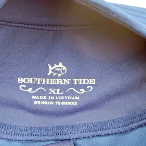 Southern Tide Women's Nautical Navy Runaround Performance Quarter-Zip XL thumbnail 6