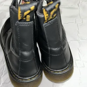 Dr Martens Black Lace Up Combat Boots(Size 5) thumbnail 6