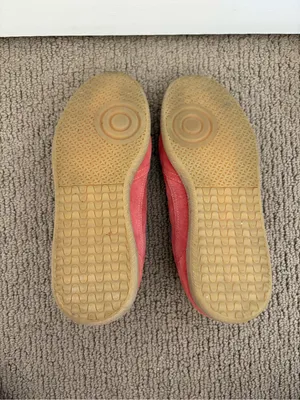 Alohas tb.490 Rife Sneakers in a coral pink suede colorway thumbnail 8