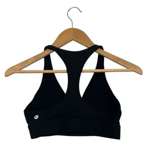 Lululemon Sweet Awakenings Sports Bra Womens 6 Black Athletic Yoga Running thumbnail 2