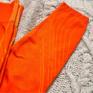 GYMSHARK Leggings Orange Apex Seamless High Waisted Size L‎ thumbnail 2