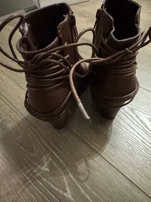 Brown Booties Size 6.5 thumbnail 3