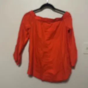Free People Poppy Red‎ Show Me Some Shoulder Top Size XS thumbnail 6