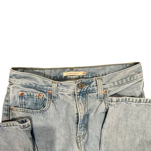 Levi’s Low Pro straight light was Blue denim sz 26 classic Women's Jeans thumbnail 4