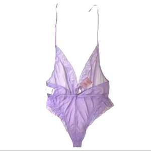 Savage x Fenty Lingerie Teddy Lavender Mesh Bodysuit 3Xl NWT thumbnail 7
