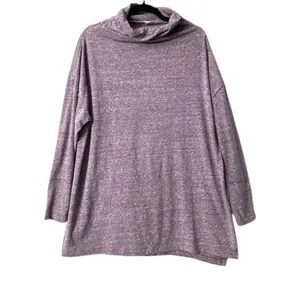 We the Free Bella Vista Tunic Top in Fig‎ Sorbet Size S Purple Oversized Slouchy thumbnail 3