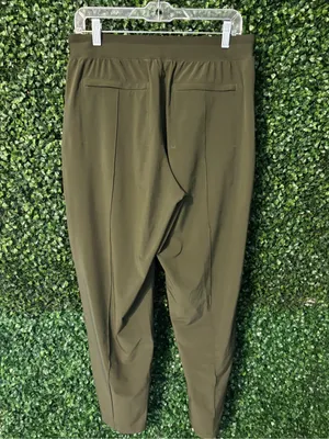Athleta Olive Green Vienna Slim Pants Sz 8 thumbnail 4