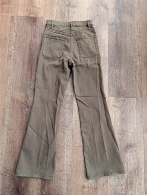 Aritzia Wilfred Free Brown Wide Leg Pants Size 2 thumbnail 5