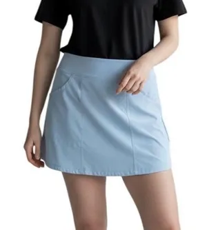 Patagonia Women’s Tech Skirt light blue Hiking Outdoor Trail Travel Gorpcore M thumbnail 1