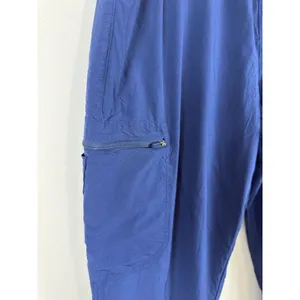 FIGS Yola FREEx Lined Scrub Pants Women’s XL High Waist Navy Blue Medical thumbnail 4