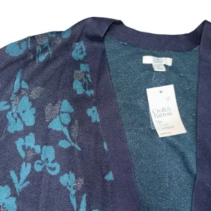 Croft & Barrow Women's Floral Cardigan New With Tags 1X thumbnail 11