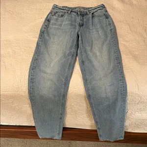 American Eagle Outfitters Light Blue Denim Jeans thumbnail 5