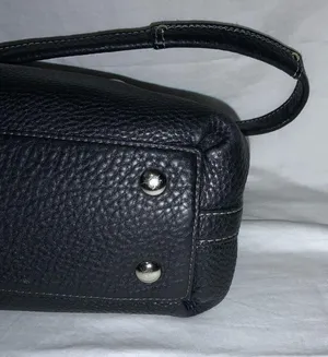 Coach Penelope M0949 F14686 Black Pebble Leather Vintage Satchel Purse thumbnail 4