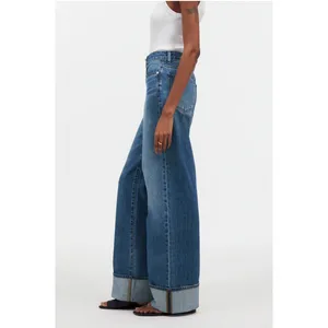 Madewell Superwide-Leg Jeans in Fannin Wash in fannin wash sz. 25 thumbnail 5