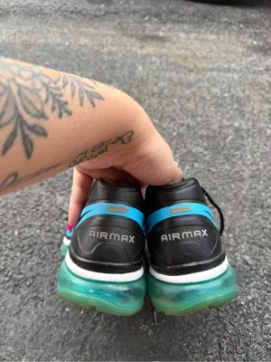 Nike Air Max+ 2011 Blue Black Running Shoes Women’s 8.5 thumbnail 5
