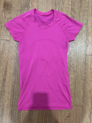 Lululemon Pink Swiftly Tech Short Sleeve thumbnail 3