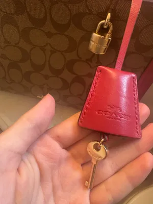 Real Coach Leather Bag thumbnail 4