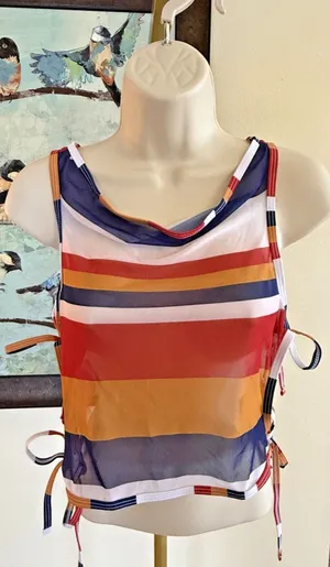 Y2K Spagetti straps tank top size L Size L thumbnail 1