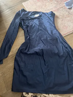 Superdown Midnight Blue Erika One-Shoulder Cut Out Dress Size Small thumbnail 7