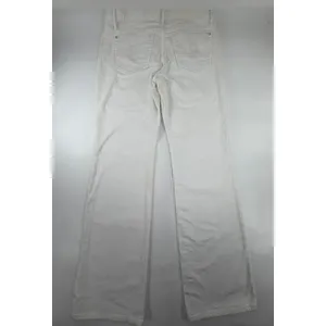 Lilly Pulitzer Babe Boot Cut Jeans Womens 12 White Stretch Denim Pants RN 88189 thumbnail 3