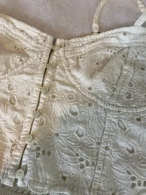 Abercrombie & fitch white tank top thumbnail 6