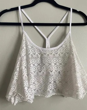 PINK Cropped Tank thumbnail 4