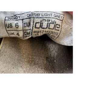 Hey Dude Wendy Chambray Light Grey Slip On Shoe Women's Size 6 thumbnail 2