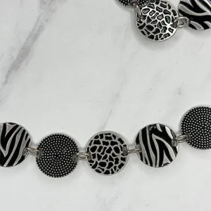 Chico's Animal Print Disc Chain Belt 2X/3X ✨ thumbnail 5