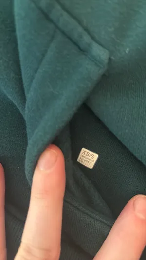 Dark forest green Lululemon scuba with gold thumbnail 3