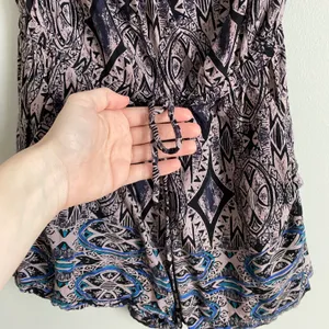 Strapless Patterned Romper thumbnail 5