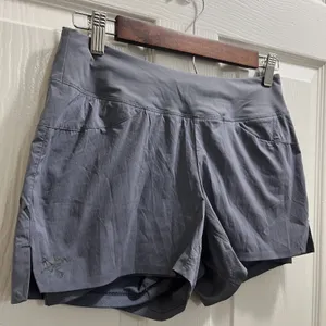Arc'teryx Kapta Shorts 3.5" Women's Macro Size XS Gray Athletic Outdoors thumbnail 10