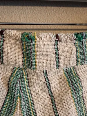 ZARA Boho Linen Beth Stripe Pants‎ thumbnail 4