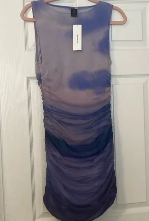 Urban Outfitters NWT side cinched dress thumbnail 1