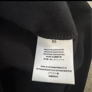 Essentials XS new Black Fear of God Hoodie thumbnail 4