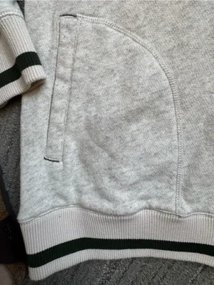 Women’s oatmeal Roots Canada Hooded Pullover Sweatshirt med thumbnail 9