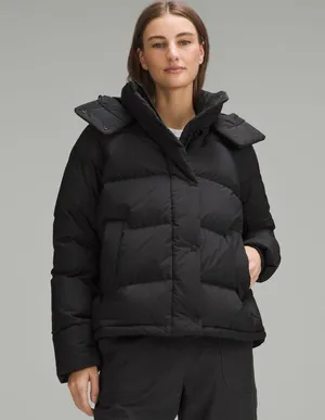New Lululemon Women’s Puffer 600-Down Goose Down Fill Jacket Black Size 10 thumbnail 2