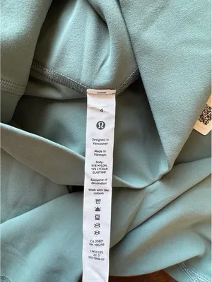 Lululemon Align High-Rise 25” Tidal Teal Size 4 NWT thumbnail 6