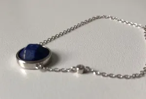 Lapis Lazuli Bracelet Silver thumbnail 3