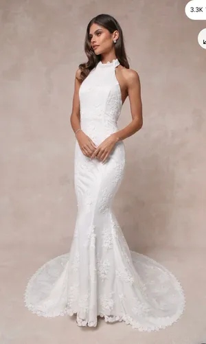 Lulus NWT Wedding Dress thumbnail 1