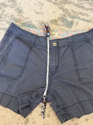 Levi’s Y2K Low Rise Utility Shorts Blue Women’s Size 6 thumbnail 8