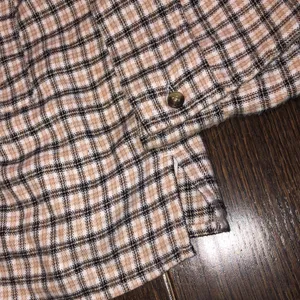 Hollister plaid down down shirt size medium thumbnail 3
