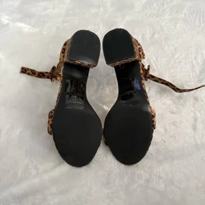 SHEIN Leopard Print Block Heels thumbnail 4