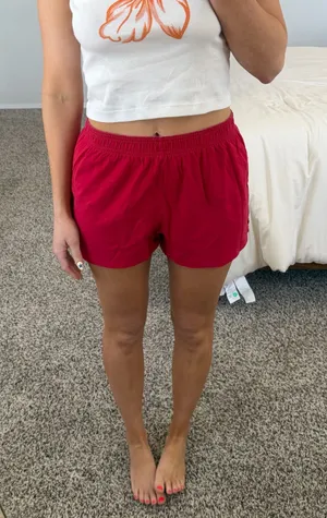 Wild fable red shorts  thumbnail 1