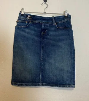 Polo Jeans Co. Ralph Lauren Y2K Denim Skirt Size 28‎ thumbnail 1