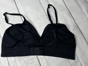 DKNY Black Wireless Seeamless Bralette No Padding Size Medium thumbnail 4
