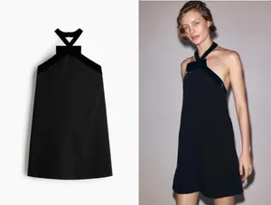 Black Bow Dress H&M thumbnail 2